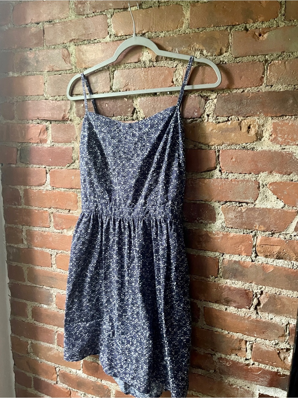 Joie Navy and White Mini Dress